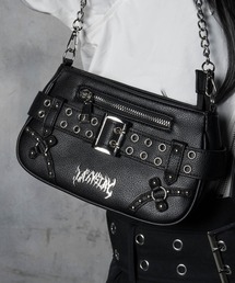 LAZYSLAY（レイジースレイ）の「ファーチェーンベルトミニバッグ（ハンドバッグ）」