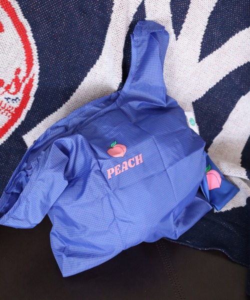 FUNALIVE（ファンアライブ）の「AVVENTURA エコバッグ Mサイズ 折り畳み フルーツ（エコバッグ/サブバッグ・メンズ・グレー/イエロー/ロイヤルブルー/ベージュ/ピンク・FREE）」の3枚目の写真