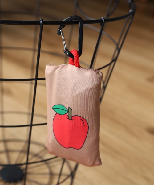 FUNALIVE（ファンアライブ）の「AVVENTURA エコバッグ Mサイズ 折り畳み フルーツ（エコバッグ/サブバッグ・メンズ・グレー/イエロー/ロイヤルブルー/ベージュ/ピンク・FREE）」の13枚目の写真