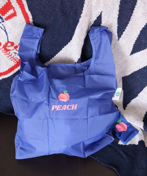 FUNALIVE（ファンアライブ）の「AVVENTURA エコバッグ Mサイズ 折り畳み フルーツ（エコバッグ/サブバッグ・メンズ・グレー/イエロー/ロイヤルブルー/ベージュ/ピンク・FREE）」の15枚目の写真