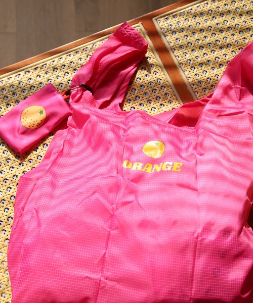 FUNALIVE（ファンアライブ）の「AVVENTURA エコバッグ Mサイズ 折り畳み フルーツ（エコバッグ/サブバッグ・メンズ・グレー/イエロー/ロイヤルブルー/ベージュ/ピンク・FREE）」の22枚目の写真