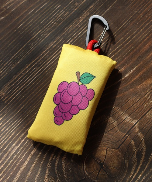 FUNALIVE（ファンアライブ）の「AVVENTURA エコバッグ Mサイズ 折り畳み フルーツ（エコバッグ/サブバッグ・メンズ・グレー/イエロー/ロイヤルブルー/ベージュ/ピンク・FREE）」の21枚目の写真