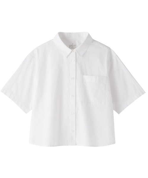 無印良品(ムジルシリョウヒン)の「婦人 涼感 半袖シャツ(シャツ/ブラウス・レディース・ライトブルー/グレー系/ブルー系/ホワイト・S/M/L/XL)」の9枚目の写真