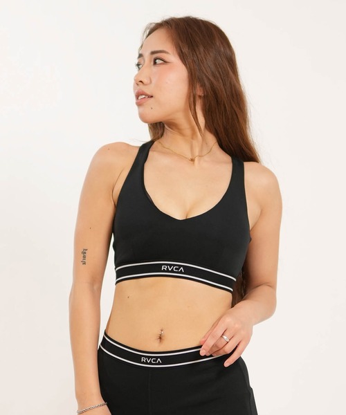 RVCA(ルーカ)の「RVCA/ルーカ ブラトップ タンクトップ スポーツブラ 水陸両用 セットアップ対応 RVCA UTILITY SPORT BRATOP BG043858 UT(タンクトップ・レディース・ブラック/ブルー/ブラウン・S/M)」の5枚目の写真
