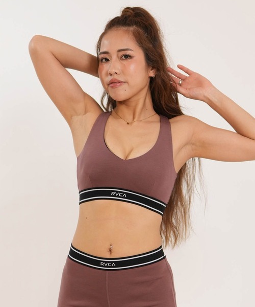 RVCA(ルーカ)の「RVCA/ルーカ ブラトップ タンクトップ スポーツブラ 水陸両用 セットアップ対応 RVCA UTILITY SPORT BRATOP BG043858 UT(タンクトップ・レディース・ブラック/ブルー/ブラウン・S/M)」の12枚目の写真