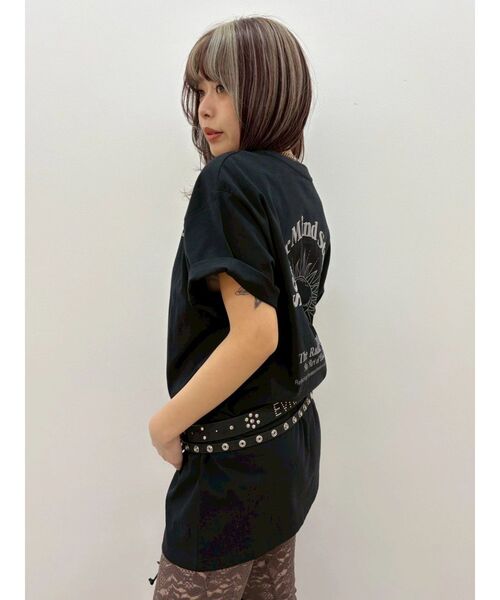 EVRIS(エヴリス)の「SOLAR MIND STUDIOS BIG Tシャツ(Tシャツ/カットソー・レディース・ピンク/ホワイト/ブラック/ブルー・FREE)」の20枚目の写真