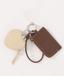 cache cache（カシュ カシュ）の「VERYコラボ カシュカシュ cachecache / ストラップ付きハートミニポーチモバイルストラップ（ポーチ）」