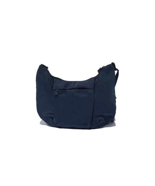 F/CE. (エフシーイー)の「F/CE./エフシーイー TEXTURED TWILL POUCH 2L(ボディバッグ/ウエストポーチ・メンズ・チャコールグレー/ネイビー・FREE)」の3枚目の写真