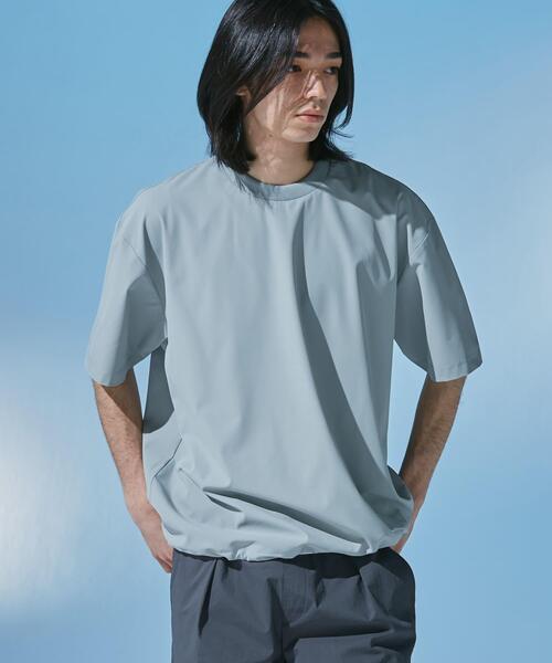 URBAN RESEARCH DOORS(アーバンリサーチドアーズ)の「『UR TECH』サマシェア ショートスリーブプルオーバー(Tシャツ/カットソー・メンズ・ブラック/チャコールグレー/グリーン/グレー・X-LARGE/MEDIUM/LARGE)」の5枚目の写真