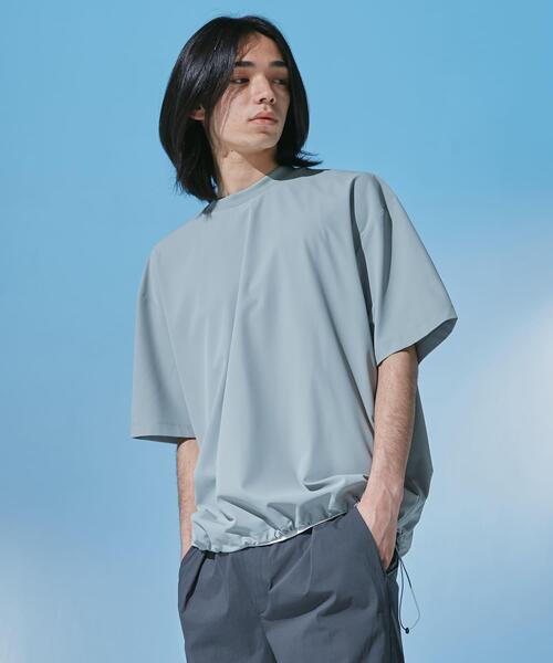 URBAN RESEARCH DOORS(アーバンリサーチドアーズ)の「『UR TECH』サマシェア ショートスリーブプルオーバー(Tシャツ/カットソー・メンズ・ブラック/チャコールグレー/グリーン/グレー・X-LARGE/MEDIUM/LARGE)」の10枚目の写真