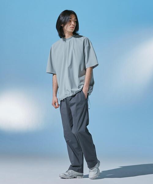 URBAN RESEARCH DOORS(アーバンリサーチドアーズ)の「『UR TECH』サマシェア ショートスリーブプルオーバー(Tシャツ/カットソー・メンズ・ブラック/チャコールグレー/グリーン/グレー・X-LARGE/MEDIUM/LARGE)」の12枚目の写真