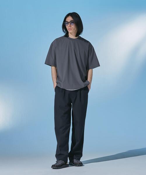 URBAN RESEARCH DOORS(アーバンリサーチドアーズ)の「『UR TECH』サマシェア ショートスリーブプルオーバー(Tシャツ/カットソー・メンズ・ブラック/チャコールグレー/グリーン/グレー・X-LARGE/MEDIUM/LARGE)」の19枚目の写真