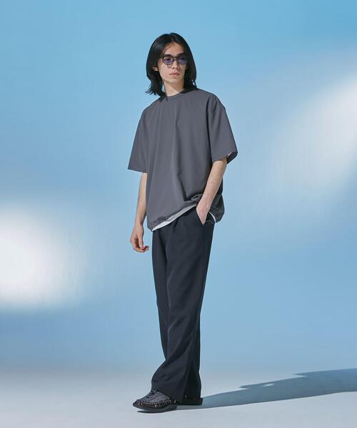 URBAN RESEARCH DOORS(アーバンリサーチドアーズ)の「『UR TECH』サマシェア ショートスリーブプルオーバー(Tシャツ/カットソー・メンズ・ブラック/チャコールグレー/グリーン/グレー・X-LARGE/MEDIUM/LARGE)」の20枚目の写真