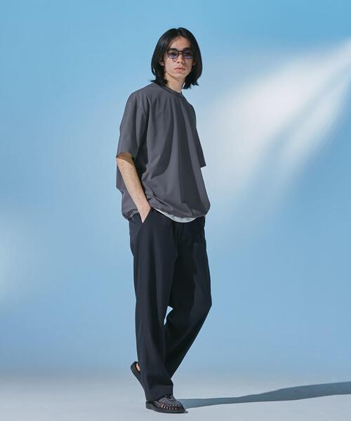 URBAN RESEARCH DOORS(アーバンリサーチドアーズ)の「『UR TECH』サマシェア ショートスリーブプルオーバー(Tシャツ/カットソー・メンズ・ブラック/チャコールグレー/グリーン/グレー・X-LARGE/MEDIUM/LARGE)」の21枚目の写真