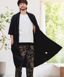 CAMBIO(�J���r�I)��mcg3807-Nylon Rayon Linen KIMONO Like Gown �K�E��(S69626cmb)(�J�[�f�B�K��/�{����)