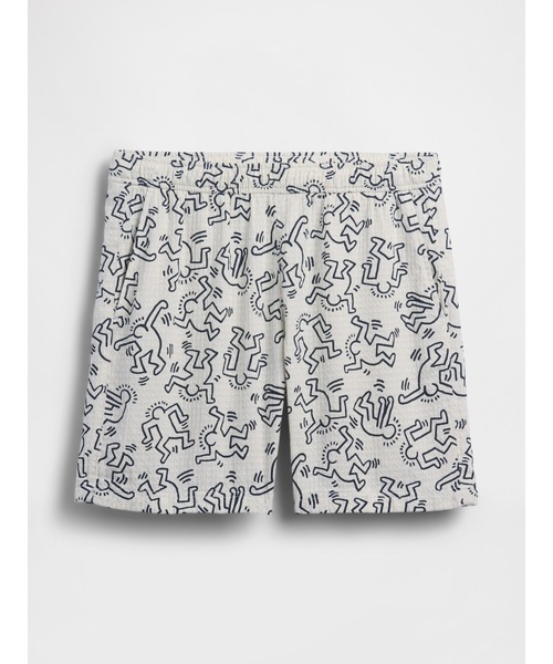 GAP（ギャップ）の「キース・ヘリング テクスチャー イージーウエストショートパンツ（その他パンツ・メンズ・ベージュ・XS/XL/M/S）」の6枚目の写真