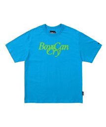 AJOBYAJO | Boys Can Cry T-Shirt [Blue](Tシャツ/カットソー)