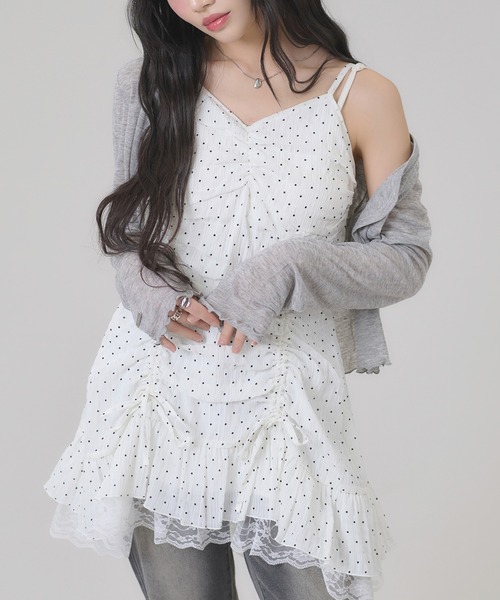 taturou.825 専用 ドロストレースキャミワンピース（チュニック）｜apres jour mignon