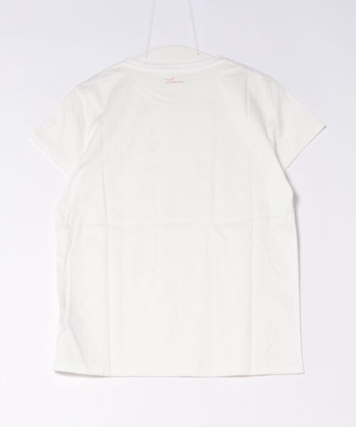 Liala×PG(リアラバイピージー)の「汗染み軽減・接触冷感 Love プリント Tシャツ Liala×PG(Tシャツ/カットソー・レディース・ホワイト×レッド/ホワイト・S/M)」の6枚目の写真