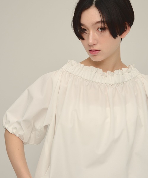 eL（エル）の「【eL】Off Shoulder Blouse/668773（シャツ/ブラウス・レディース・ホワイト・FREE）」の17枚目の写真