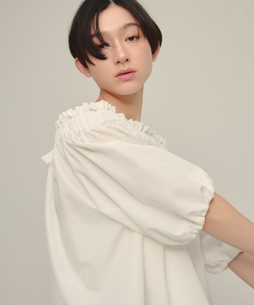 eL（エル）の「【eL】Off Shoulder Blouse/668773（シャツ/ブラウス・レディース・ホワイト・FREE）」の19枚目の写真