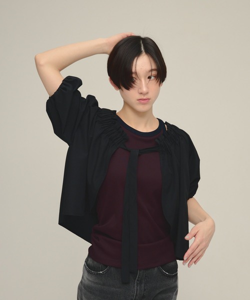 eL（エル）の「【eL】Off Shoulder Blouse/668773（シャツ/ブラウス・レディース・ホワイト・FREE）」の12枚目の写真
