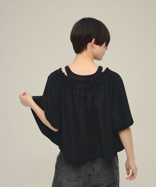 eL（エル）の「【eL】Off Shoulder Blouse/668773（シャツ/ブラウス・レディース・ホワイト・FREE）」の13枚目の写真