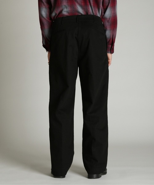 Schott(ショット)の「Schott/ショット/HERRINGBONE TROUSERS/ヘリンボーン パンツ(スラックス・メンズ・ダークグリーン/ライトグレー/ブラック・30/36/34/32)」の5枚目の写真