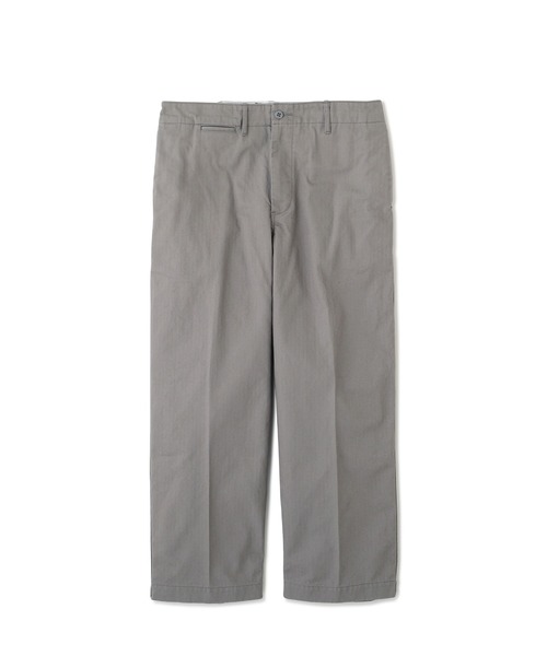 Schott(ショット)の「Schott/ショット/HERRINGBONE TROUSERS/ヘリンボーン パンツ(スラックス・メンズ・ダークグリーン/ライトグレー/ブラック・30/36/34/32)」の16枚目の写真