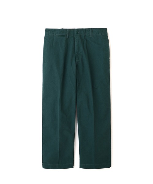Schott(ショット)の「Schott/ショット/HERRINGBONE TROUSERS/ヘリンボーン パンツ(スラックス・メンズ・ダークグリーン/ライトグレー/ブラック・30/36/34/32)」の18枚目の写真