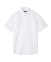 シャツ 半袖 透けにくい ブラウス 女子 通学 制服 中学生 高校生 スクール