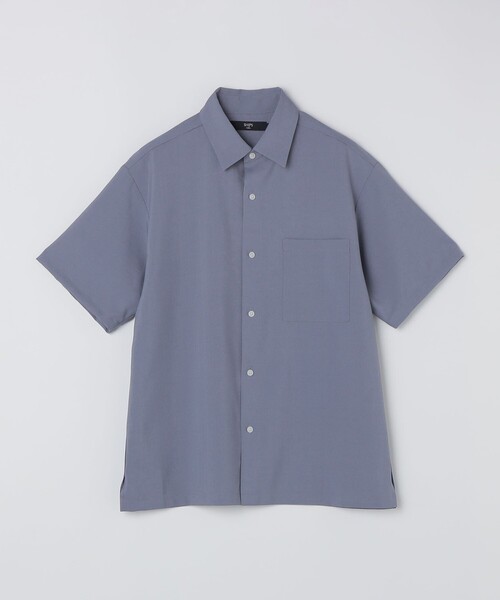 SHIPS Colors（シップス カラーズ）の「SHIPS Colors:〈吸水速乾・洗濯機可能〉2WAY ストレッチ ボックス シャツ◇（シャツ/ブラウス・メンズ・ネイビー/ベージュ/ブルー/ライトグレー/ベージュ系/ロイヤルブルー/トップグレー/ダークブルー・MEDIUM/X-LARGE/LARGE）」の8枚目の写真