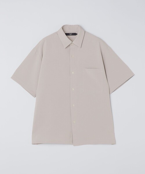 SHIPS Colors（シップス カラーズ）の「SHIPS Colors:〈吸水速乾・洗濯機可能〉2WAY ストレッチ ボックス シャツ◇（シャツ/ブラウス・メンズ・ネイビー/ベージュ/ブルー/ライトグレー/ベージュ系/ロイヤルブルー/トップグレー/ダークブルー・MEDIUM/X-LARGE/LARGE）」の9枚目の写真
