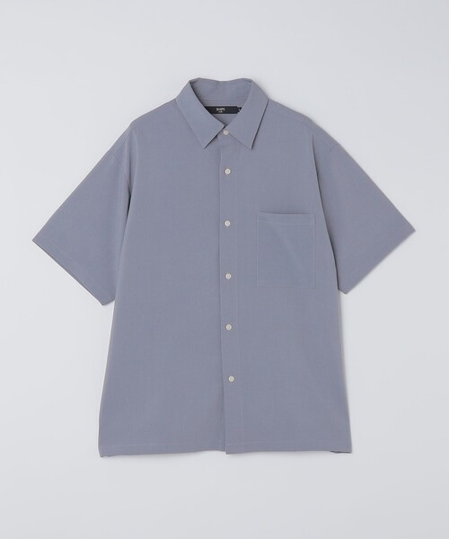 SHIPS Colors（シップス カラーズ）の「SHIPS Colors:〈吸水速乾・洗濯機可能〉2WAY ストレッチ ボックス シャツ◇（シャツ/ブラウス・メンズ・ネイビー/ベージュ/ブルー/ライトグレー/ベージュ系/ロイヤルブルー/トップグレー/ダークブルー・MEDIUM/X-LARGE/LARGE）」の10枚目の写真