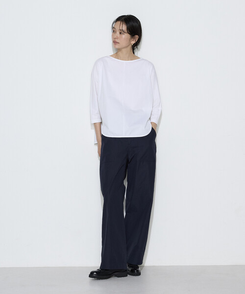 COMME CA Wardrobe(コムサワードローブ)の「タイプライター ベイカーパンツ(その他パンツ・レディース・カーキ/ネイビー・11号/9号/7号)」の4枚目の写真
