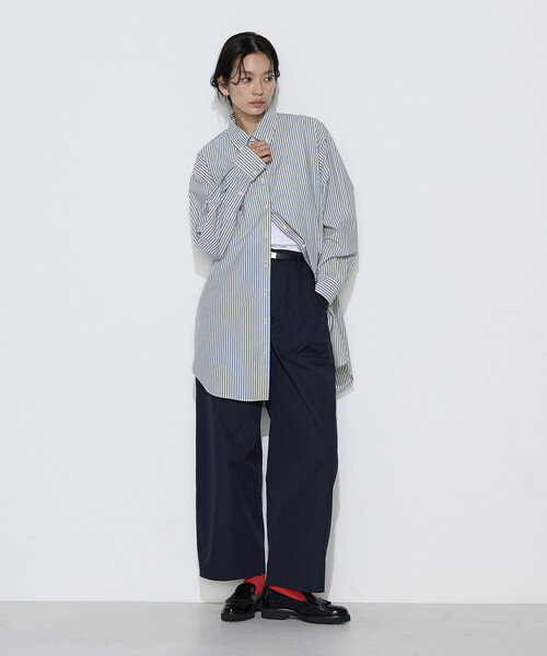 COMME CA Wardrobe(コムサワードローブ)の「タイプライター ベイカーパンツ(その他パンツ・レディース・カーキ/ネイビー・11号/9号/7号)」の5枚目の写真
