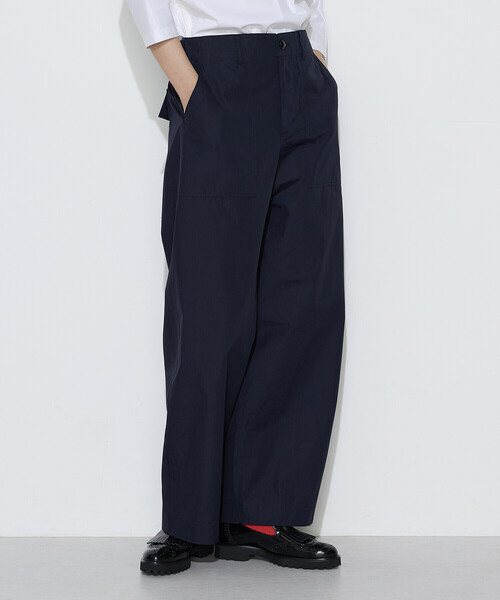 COMME CA Wardrobe(コムサワードローブ)の「タイプライター ベイカーパンツ(その他パンツ・レディース・カーキ/ネイビー・11号/9号/7号)」の6枚目の写真
