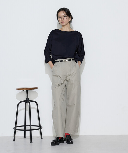 COMME CA Wardrobe(コムサワードローブ)の「タイプライター ベイカーパンツ(その他パンツ・レディース・カーキ/ネイビー・11号/9号/7号)」の9枚目の写真