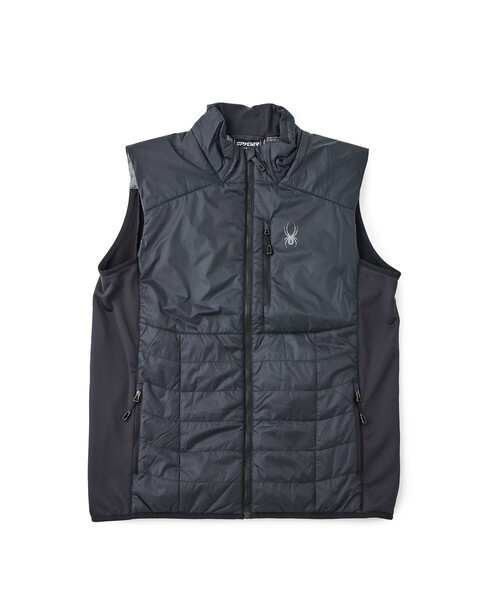 M TO R(ムウトアール)の「【SPYDER】GLISSADE HYBRID VEST(ベスト・レディース・ブラック・L)」の1枚目の写真