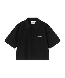 W' S/S Carhartt Script Polo T-Shirt