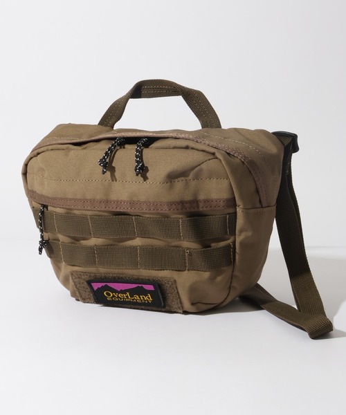 Overland（オーバーランド）の「【OverLand EQUIPMENT/オーバーランドイクイップメント】SHOULDER BAG（ショルダーバッグ・メンズ・オリーブ/ブラック/ベージュ・FREE）」の2枚目の写真