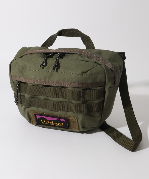 Overland（オーバーランド）の「【OverLand EQUIPMENT/オーバーランドイクイップメント】SHOULDER BAG（ショルダーバッグ・メンズ・オリーブ/ブラック/ベージュ・FREE）」の3枚目の写真