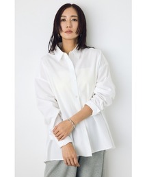 レギュラーカラーオーバーシルエットシャツ