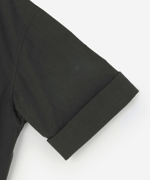 GYMPHLEX(ジムフレックス)の「Gymphlex | タイプライター スタンドカラー半袖シャツ MEN(シャツ/ブラウス・メンズ・ホワイト/ブラック系その他・L/M)」の7枚目の写真