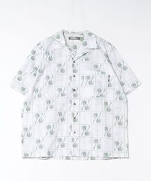 【Kahiko】SURF&Palms アイナロアMEN'Sシャツ