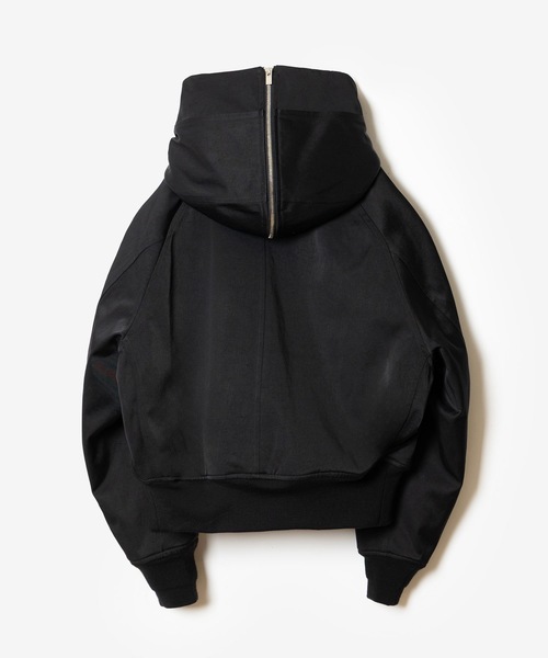 ATTACHMENT(アタッチメント)の「NY/CO サテン N 2Bジャケット / NY/CO SATIN N 2B JACKET(ミリタリージャケット・メンズ・グレー/ブラック・1/4/3/2)」の6枚目の写真