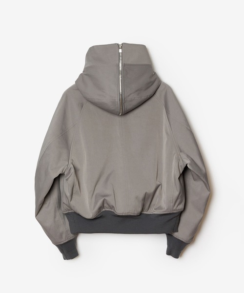 ATTACHMENT(アタッチメント)の「NY/CO サテン N 2Bジャケット / NY/CO SATIN N 2B JACKET(ミリタリージャケット・メンズ・グレー/ブラック・1/4/3/2)」の5枚目の写真