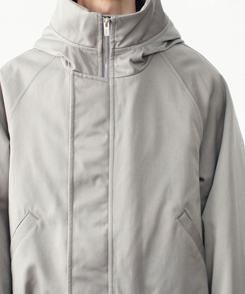 ATTACHMENT(アタッチメント)の「NY/CO サテン N 2Bジャケット / NY/CO SATIN N 2B JACKET(ミリタリージャケット・メンズ・グレー/ブラック・1/4/3/2)」の13枚目の写真