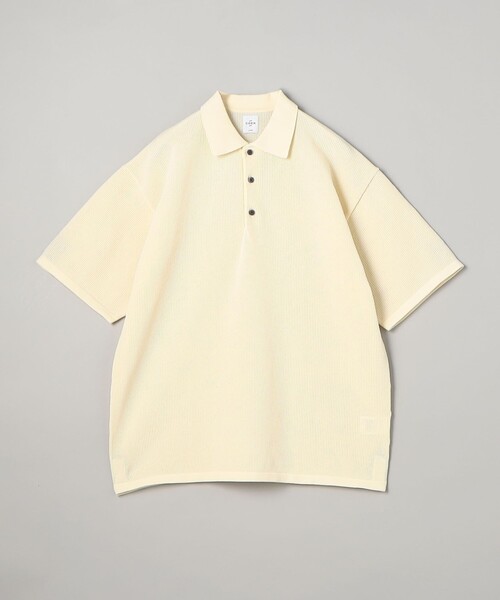 coen(コーエン)の「サマーニットポロシャツ(ポロシャツ・メンズ・ネイビー/ブラック/オフホワイト・S/M/XL/L)」の19枚目の写真