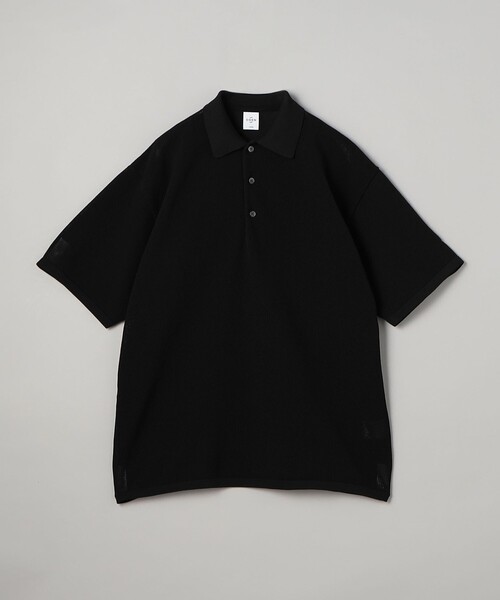 coen(コーエン)の「サマーニットポロシャツ(ポロシャツ・メンズ・ネイビー/ブラック/オフホワイト・S/M/XL/L)」の20枚目の写真